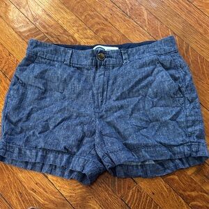 Old Navy Navy Chambray Shorts